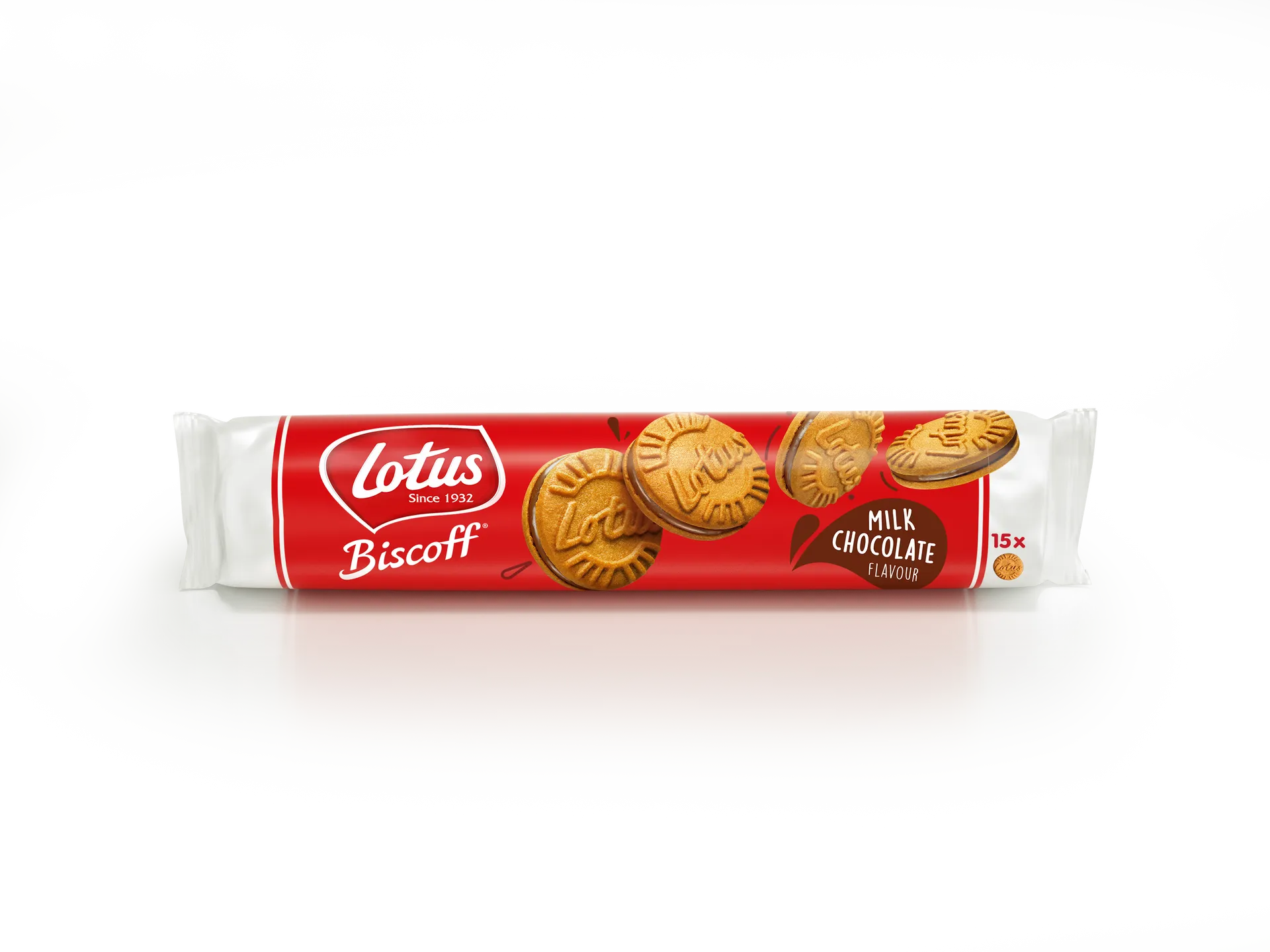 بیسکویت با طعم کرم شکلات شیری لوتوس ۱۵۰ گرم اصل Lotus بیسکوف